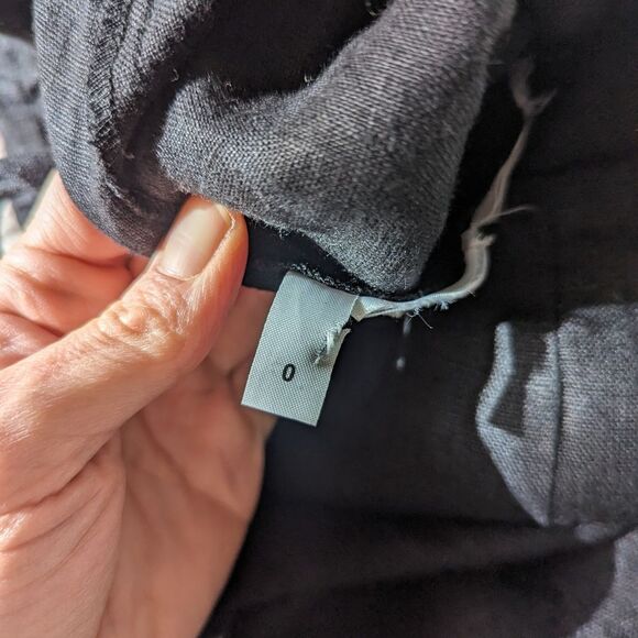 Reformation Amara Black Linen Off-shoulder Sleeveless Cropped Jumpsuit 0 - Picture 8 of 11